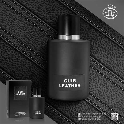 Fragrance World Cuir Leather Edp 100ml Unisex Perfume Aromatic