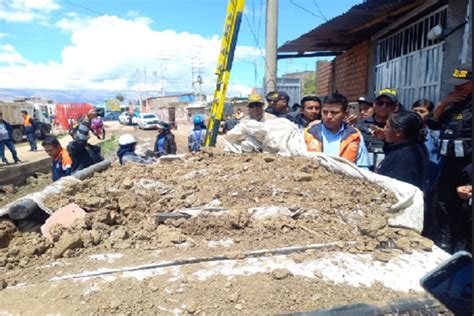 Alcalde de Huancayo llevó ayuda humanitaria para damnificados por