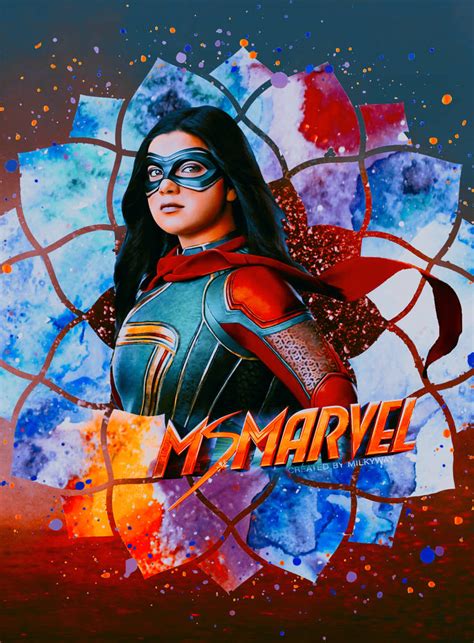 Ms Marvel Poster By Milkyway87 On Deviantart