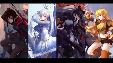 Rwby Hd Wallpaper Dynamic Characters In Action By Kubiao