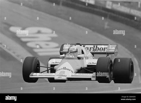 Niki Lauda 1984 British Grand Prix Stock Photo Alamy