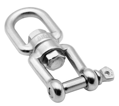 10mm Marine Grade Stainless Steel 316 Anchor Swivel Eye And Jaw Swivel