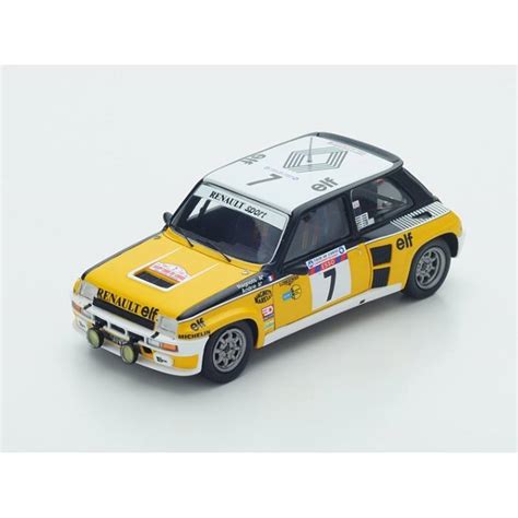 Renault 5 Turbo 7 Tour De Corse 1982 Ragnotti Andrie Spark S3862