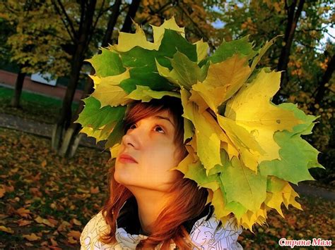 Научите делать венки из листьев? - Страна Мам
