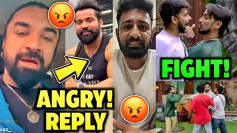 Ajaz Khan Angry Reply To Rajveer Fitness And Rajat Dalal Adnaan 07 Vs