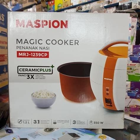 Jual Rice Cooker Maspion Mrj1239Cp Ceramic Plus Magic 1 2Ltr