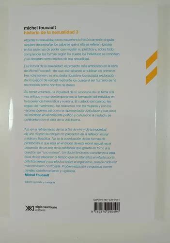 Comprar Historia De La Sexualidad 3 Michel Foucault Libro Nuevo