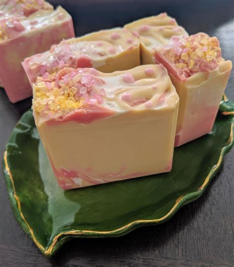 Shea Butter Plumeria Cold Process Artisan Soap By