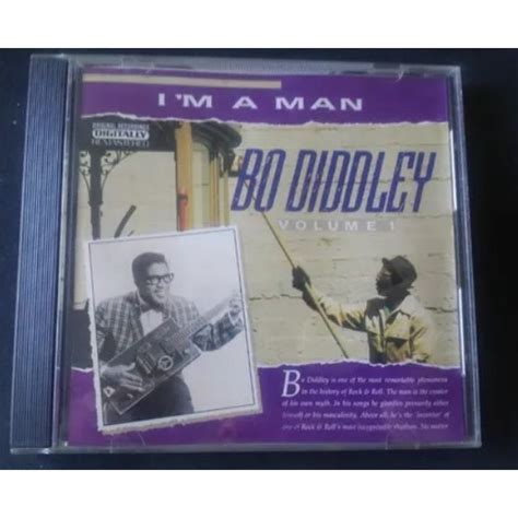 Cd Bo Diddley Volume 1 I M A Man Shopee Brasil