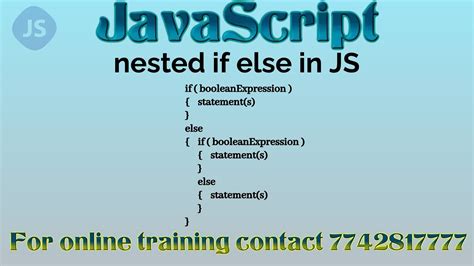 Javascript Nested If Else Statement For Beginners Step By Step Guide