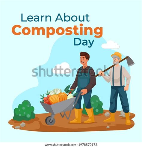 Learn About Composting Day On May Stock Vector (Royalty Free ...