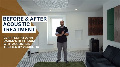 Before And After Acoustic Treatment Youtube