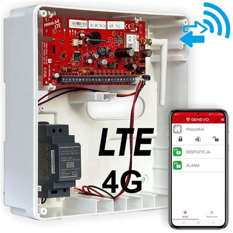 Genevo Prima Lte Box Centrala Alarmowa P Yta G Wna Genevo Sklep