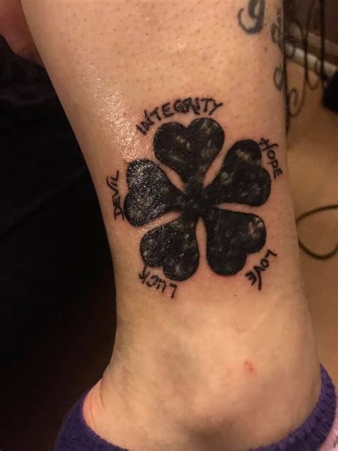 Top Leaf Clover Tattoo Meaning Spcminer