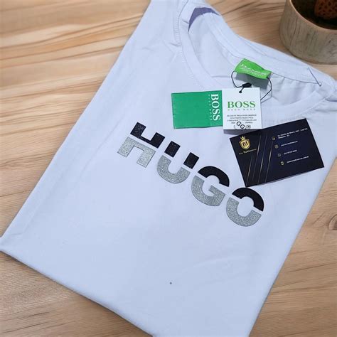 Camisa Hugo Boss Gg Peruana Elastano Shopee Brasil