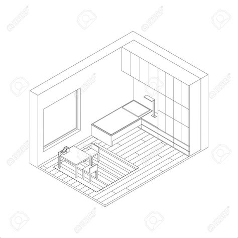 Isometric House Drawing at GetDrawings | Free download