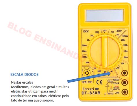 Como utilizar um Multímetro Ensinando Elétrica Dicas e Ensinamentos