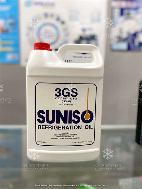 100 AUTHENTIC SUNISO ERRECOM Aircond Compressor Oil 3GS 4GS SL32