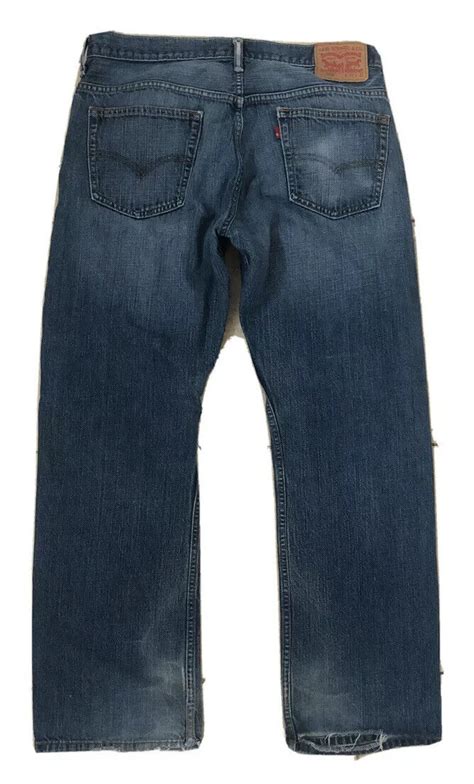 Levis 569 Mens 32x30 Loose Straight Blue Women Boyfri Gem