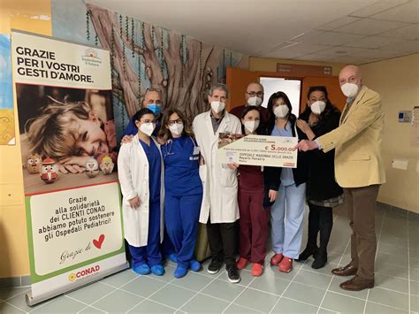 Conad Dona 5 000 Euro Alla Pediatria DellOspedale Di Matera