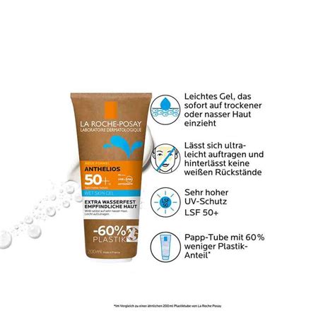 La Roche Posay Anthelios Wet Skin Gel Lsf 50 200 Ml Online Bei