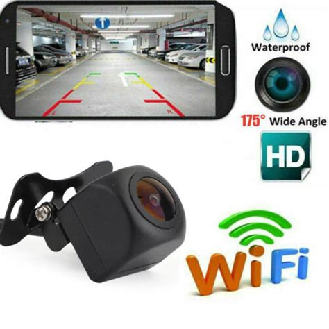 WiFi Car Voiture Caméra de Recul Wireless Sans fil Camera pour iPhone