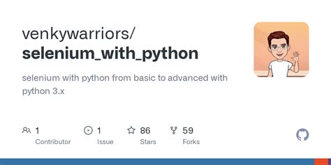 Selenium With Python Selenium Driver Py At Master Venkywarriors