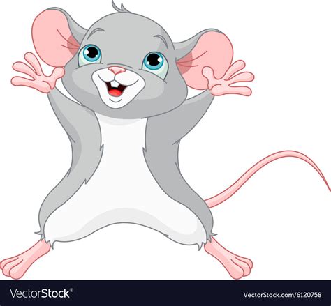 Cute Mouse Royalty Free Vector Image Vectorstock