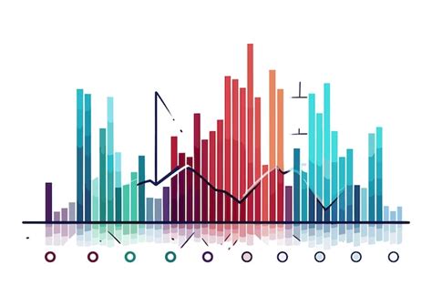 Premium Vector Trading Graph Chart Statistics Vector