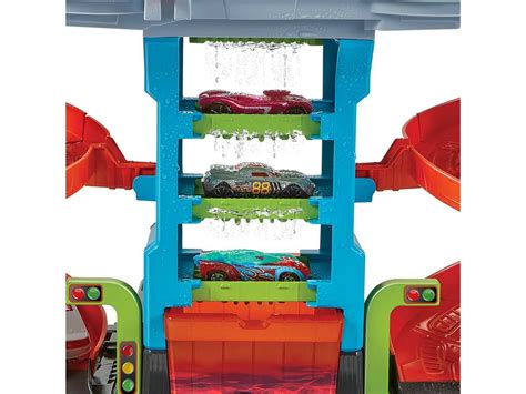 Hot Wheels City Mega Torre Dell Autolavaggio Mattel HDP05 Juguetilandia