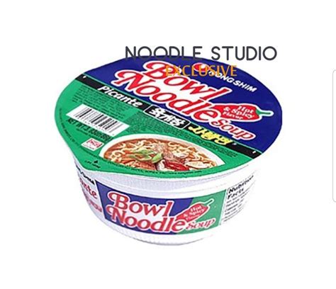 Nongshim Hot Spicy Bowl Noodle Korean Korea Soup Lazada Indonesia