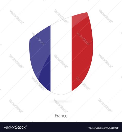 Flag france rugby Royalty Free Vector Image - VectorStock