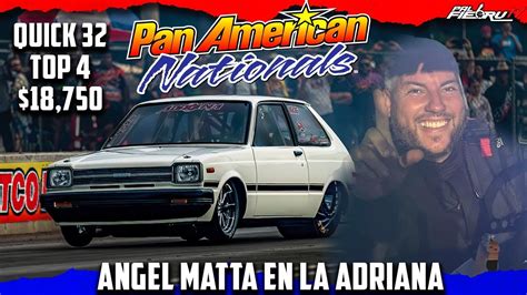 Angel Matta En Su Primer Evento Como Piloto Gana En Las Pan