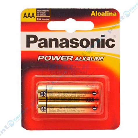 Pilas Panasonic Power Alkaline AAA Cont 2 Unidades Punto Farma