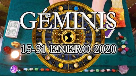 🔮 Horóscopo GÉminis Éxito En El Amor 15 31 Enero 2020 Estrella Tarot ♊️ Youtube