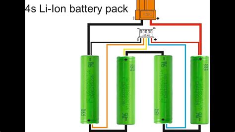 Home Made 4s Li Ion Battery Pack For Long Range Quad Youtube