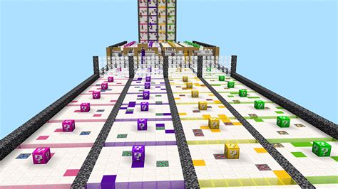 Lucky Blocks World By Pickaxe Studios Minecraft Marketplace Map