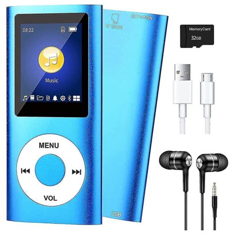 Mp3 Soitin Bluetooth 50lla Musiikkisoitin 32gb Tf Kortilla Fm