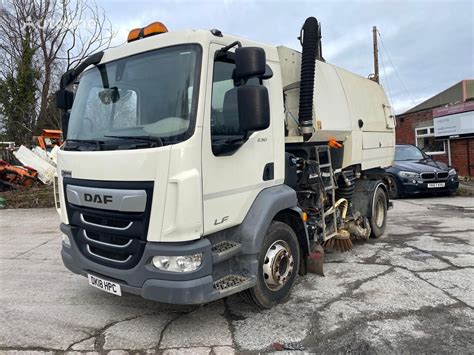 Daf Lf Road Sweeper For Sale United Kingdom Halifax Wg