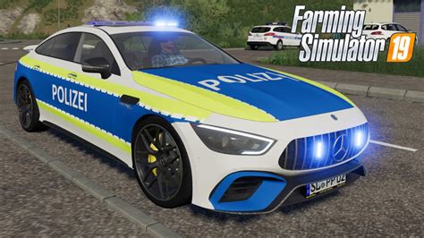 Mercedes Amg Gt S Polizei Farming Simulator Fs Ls Car