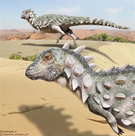 Jakapil Kaniukura Primer Dinosaurio Acorazado Bípedo De Sudamérica