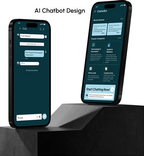 Daily UI Challenge AI Chatbot by Shivani Rathore on Dribbble