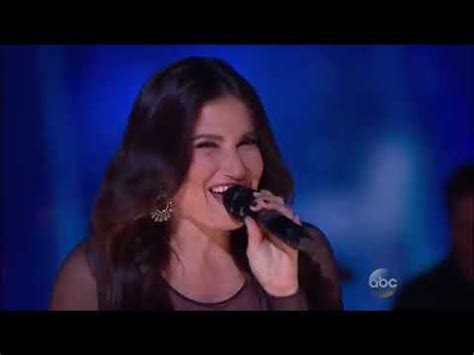 Idina Menzel Performs Let It Go At Disneyland S 60th Anniversary