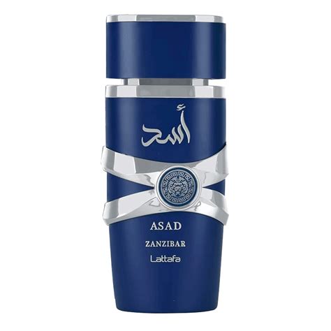 Lattafa Asad Zanzibar Eau De Parfum Perfume Masculino 100ml Dor