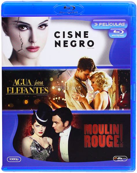 Pack Cisne Negro Agua Para Elefantes Moulin Rouge Blu Ray