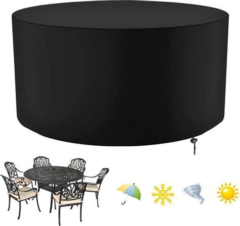 Noir Housse Table De Jardin Housse Salon De Jardin Housse Pour