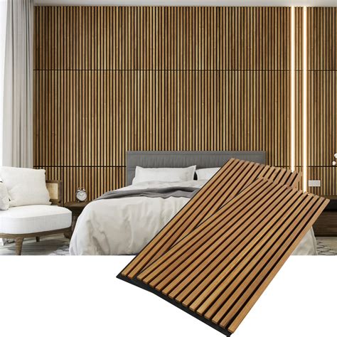 Woody Walls Solid Wood Slat Wall Paneling Set of 2 Seamless - Etsy