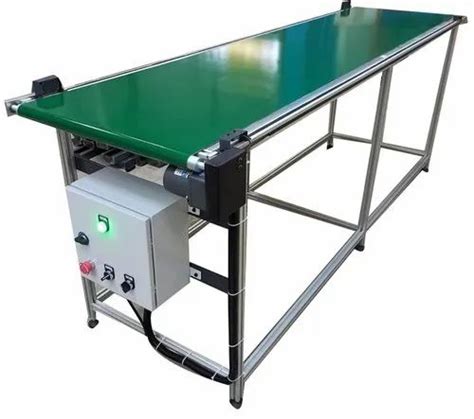 Plastic Pvc Belt Conveyor System For Pharma Material Handling