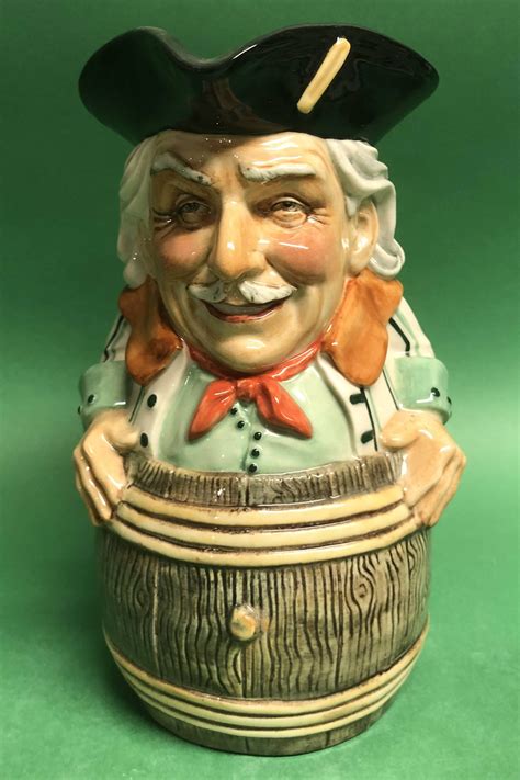 Vic In A Barrel Toby Jug Kevin Francis Ceramics