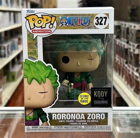 Funko Pop One Piece Roronoa Zoro Vinyl Figure KODY EXCLUSIVE